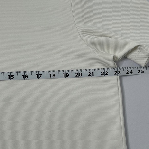 AXIST Men's XL Beige Textured Short Sleeve Crew Neck T Shirt Top - Picture 6 of 9